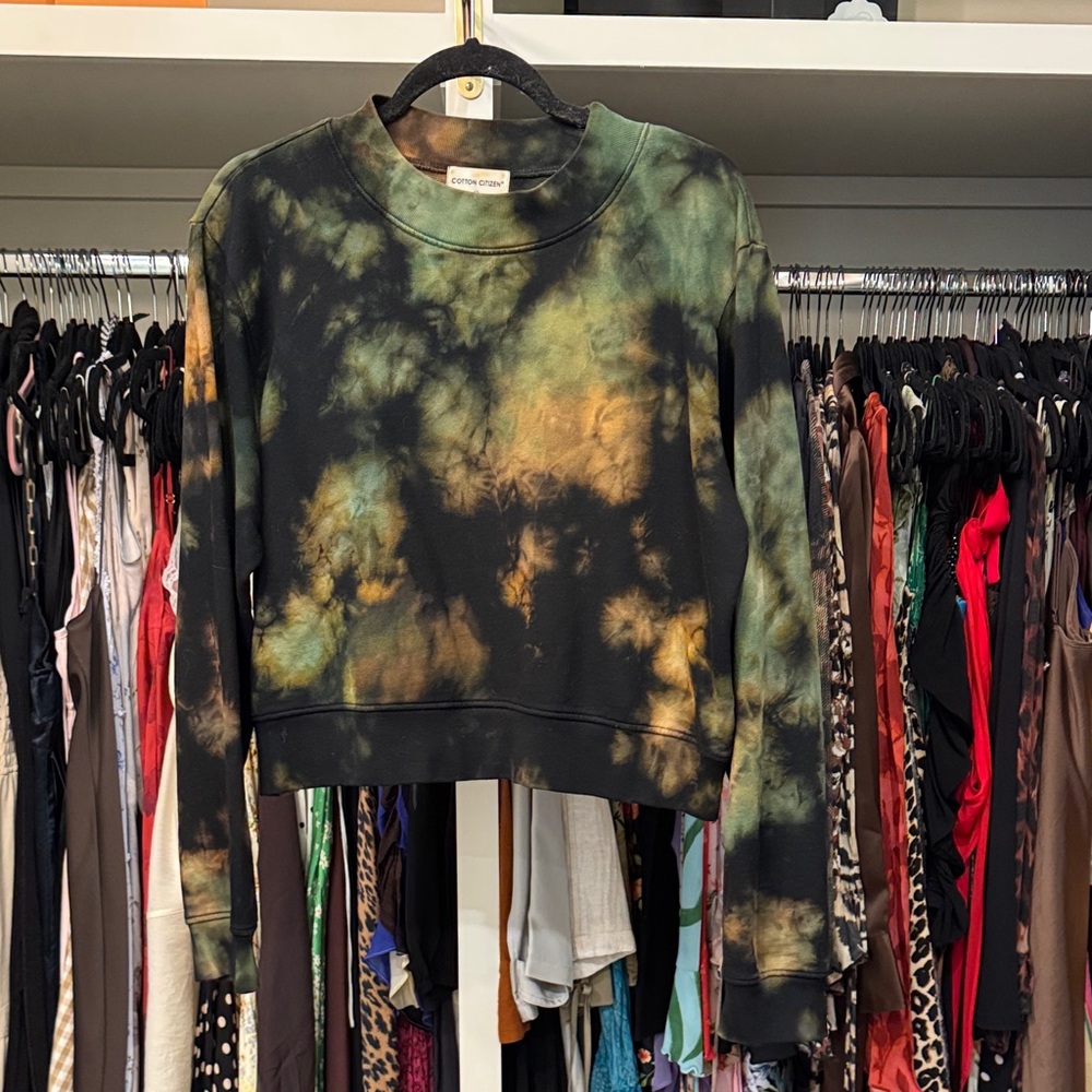 Cotton Citizen Multicolor Tie-Dye Top